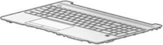 Produktbild HP Top Cover Nsv W Kb Ur