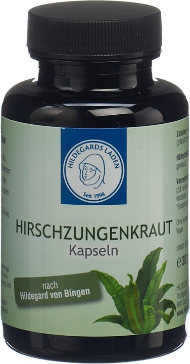 Produktbild Hildegards Laden Hirschzungenkraut Kaps (90 Stück, Kapseln, 55 g)