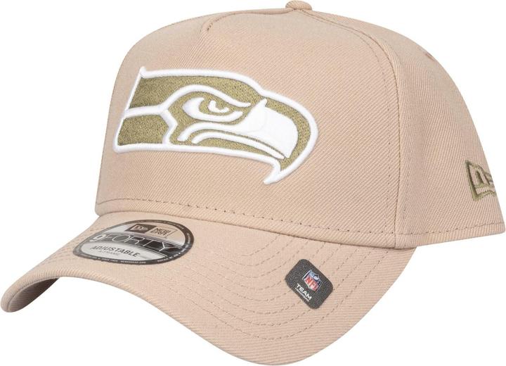 Produktbild New Era 9Forty A-Frame Cap - Seattle Seahawks camel beige (One Size)