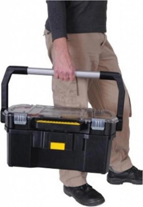Produktbild Stanley Werkzeugtrage mit Organizeraufsatz 19 Zoll (2 Teile)