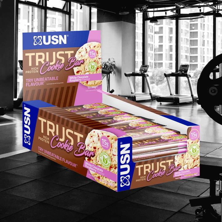 Actual product image USN Trust Cookie Bars (720 g, 12 pcs.)