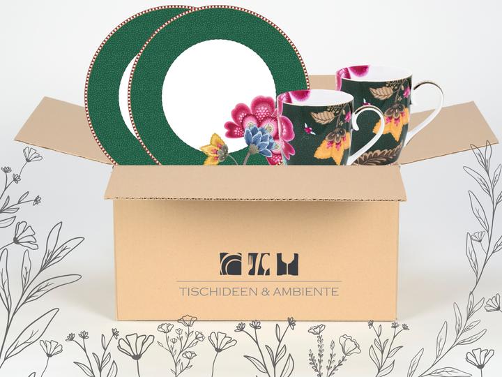 Actual product image PIP Studio Fantasy Green Geschenkbox 4tlg (4 pcs.)