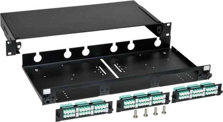 Image du produit Eaton Coffret de panneau de brassage à 36 ports 1U montage en rack LC/LC (1 HE, Rack 19 pouces)