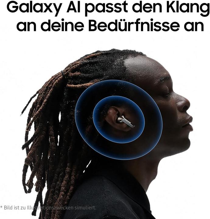 Produktbild Samsung Galaxy Buds3 Pro (Aktive Geräuschunterdrückung, 6 h, Kabellos)