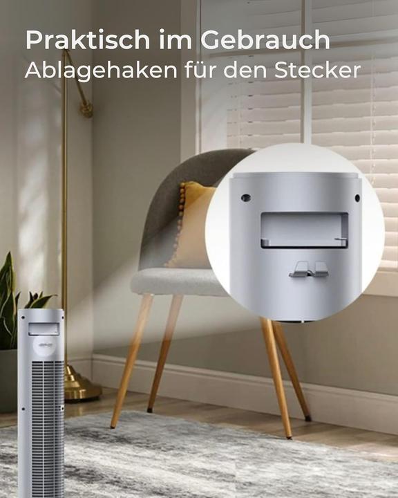 Produktbild CoolHome Turmventilator mit Fernbedienung