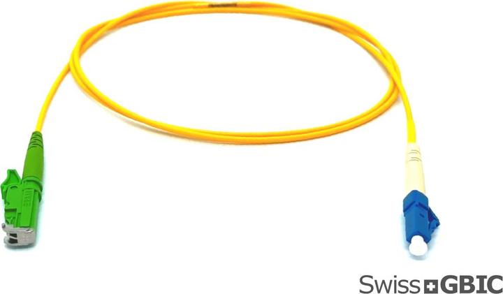 Produktbild SwissGBIC Fiber PatchCord E2A-LC-OS2-S-1 (0.26 m)