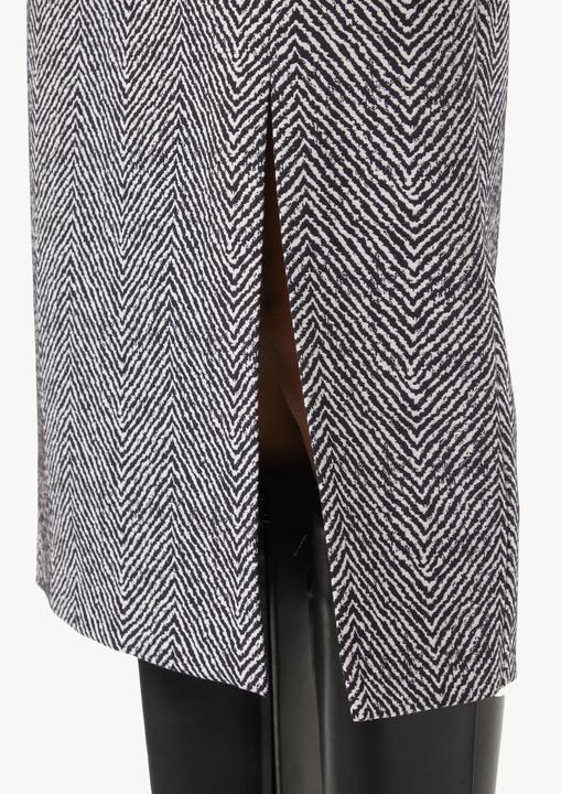 Produktbild Comma Rock Midirock aus Jacquard mit Schlitz (34, 36)