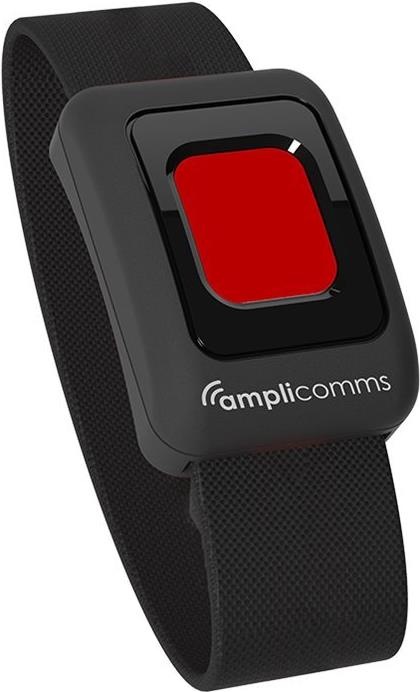 amplicom Ersatz-Notrufarmband für BigTel 50 Plus schwarz