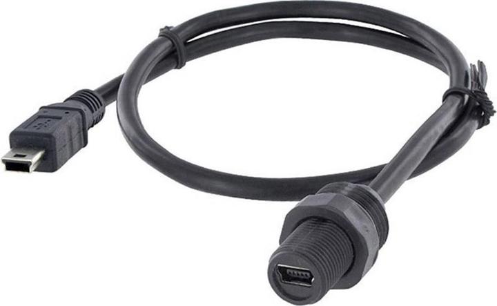 Produktbild Encitech Mini USB 2.0 Typ B Chassisbuchse, Einbau 1310-0009-10 M12 1310-0009-10