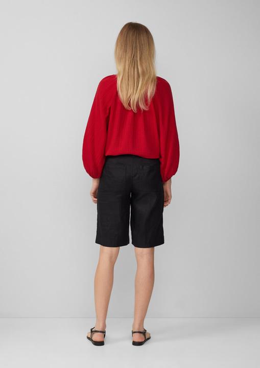 Immagine prodotto s.Oliver Bluse Musselin-Bluse mit Raglanärmeln und Raffung (32)