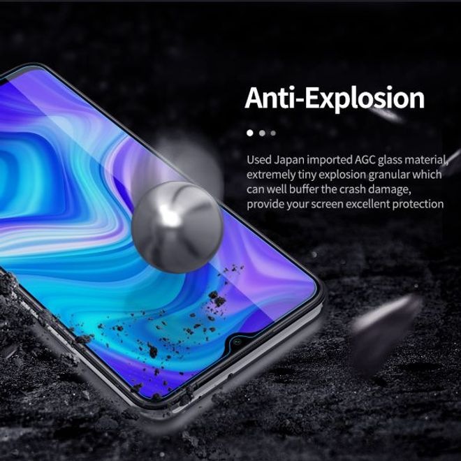 Actual product image Nillkin H+ PRO protective glass (1 Piece, Xiaomi Redmi 9)