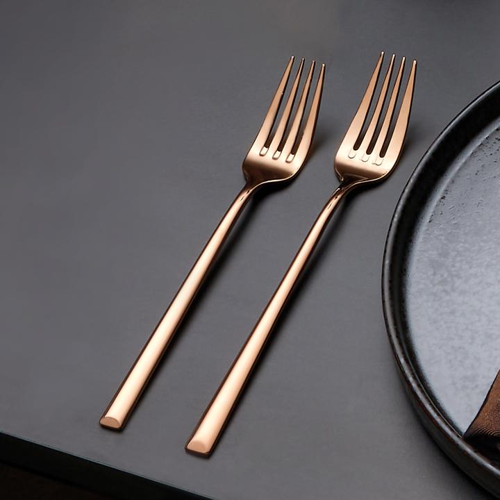 Actual product image Amefa METROPOLE Besteckset 24-teilig PVD kupfer (6 pcs., Cutlery set)