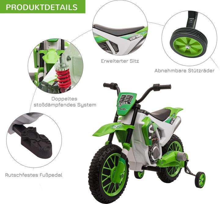 Image du produit Homcom Moto électrique (12 V)