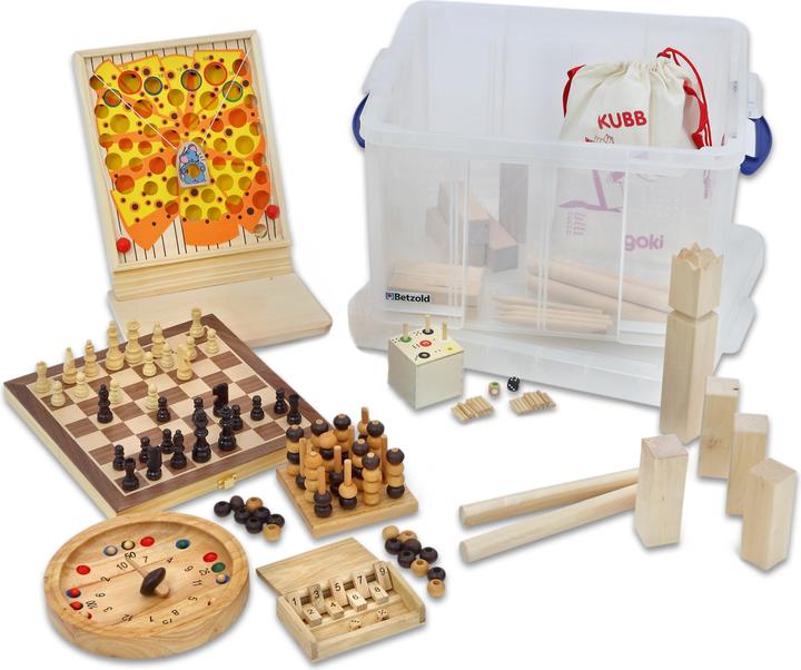 Produktbild Betzold Holzspiele-Box