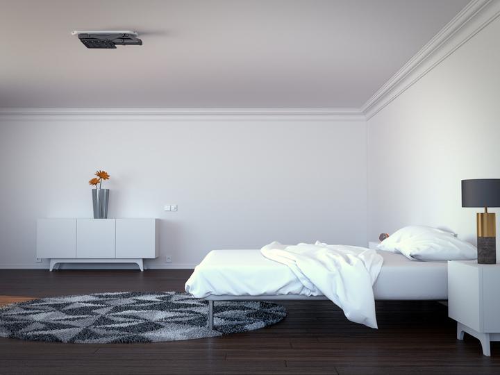 Actual product image Multibrackets Ceiling mount 32" - 70", motorized, black (Ceiling, 35 kg, 32" - 70")