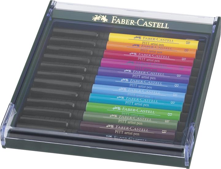 Immagine prodotto Faber-Castell Artista Pitt (Multicolore, 12 x)