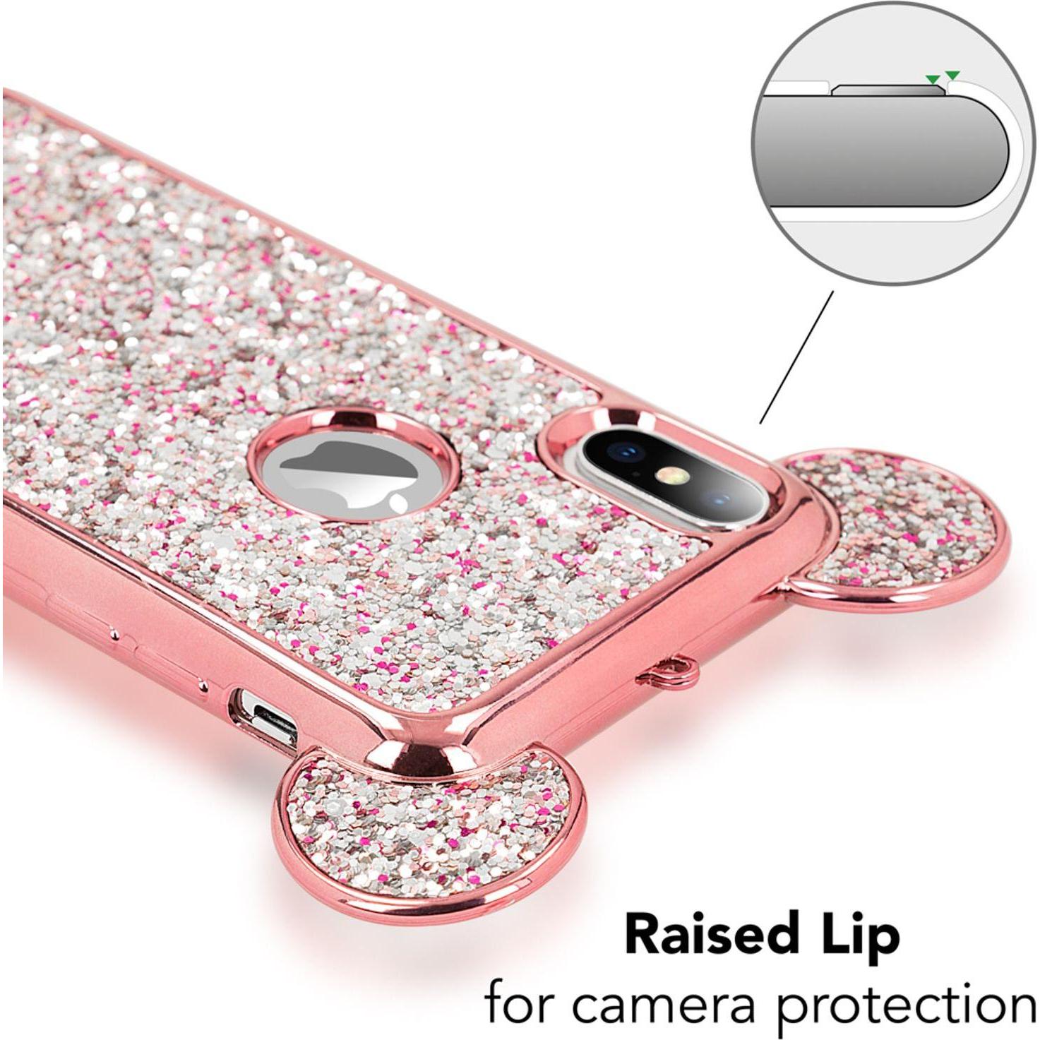 Thumbnail - Nalia Handyhülle (Apple iPhone XS Max), Smartphone Hülle, Rosa