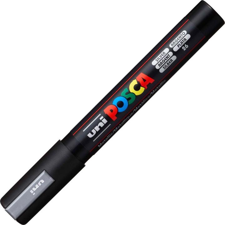 Produktbild Posca Medium Marker PC-5M (Silber, 2.50 mm, 1 x)