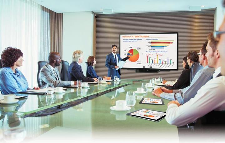 Image du produit Sharp BIG PAD PN-80TC3 - 203.2 cm (80") écran LED de classe diagonale - interactif - avec (1920 x 1080 pixels, 80")