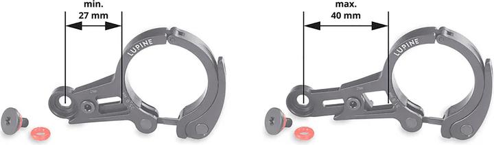 Image du produit Lupine Flexmount Schnellspanner Lenkerhalter