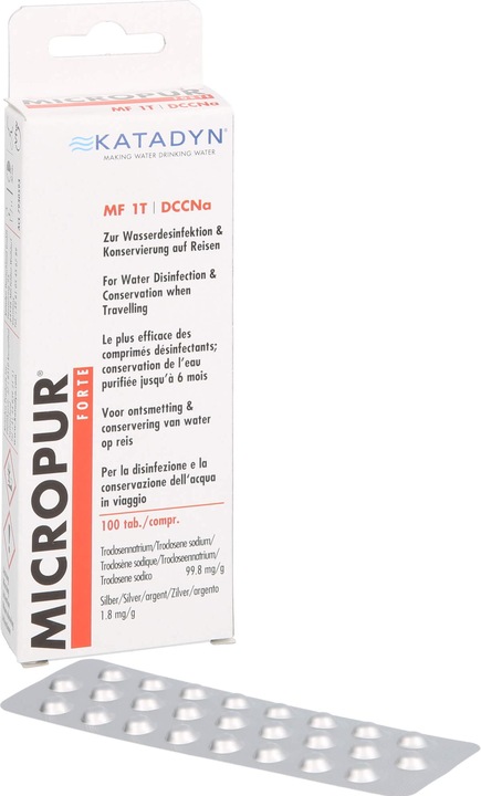 Image du produit Katadyn Comprimés Forte MF
