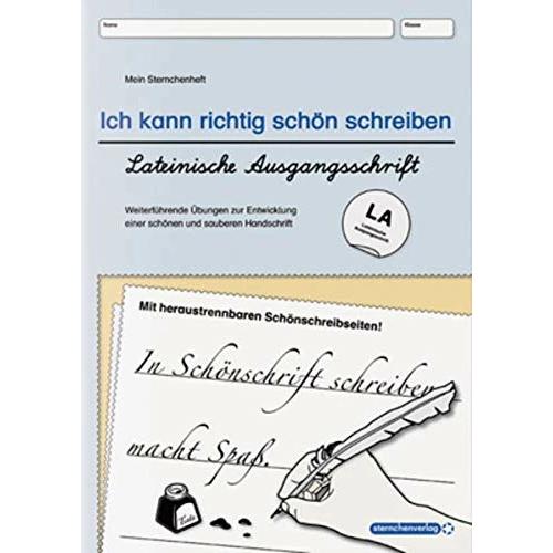 Ich kann richtig schön schreiben - Lateinische Ausgangsschrift LA, Schulbücher von Katrin Langhans