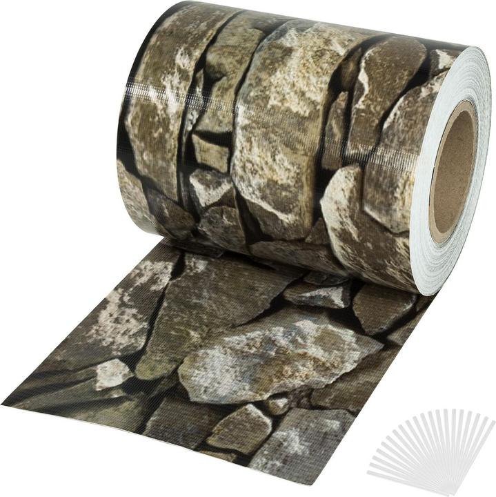 Actual product image tectake PVC privacy film