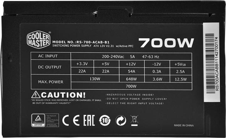 Produktbild Cooler Master B2-Serie B700W (700 W)