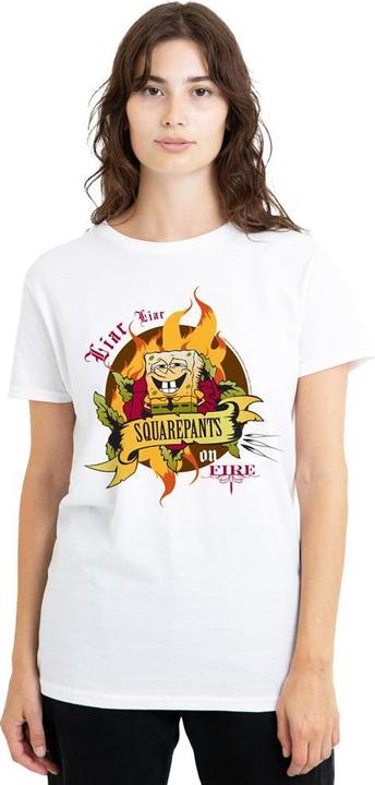 Produktbild Spongebob Squarepants Liar Liar Pants On Fire TShirt (S)