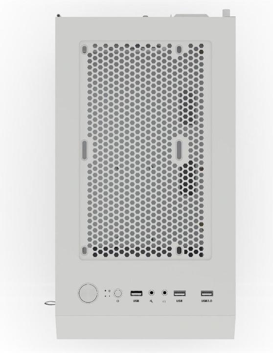 Produktbild Krux Vako White RGB (KRXD005) (mATX, ATX, Micro-ITX)