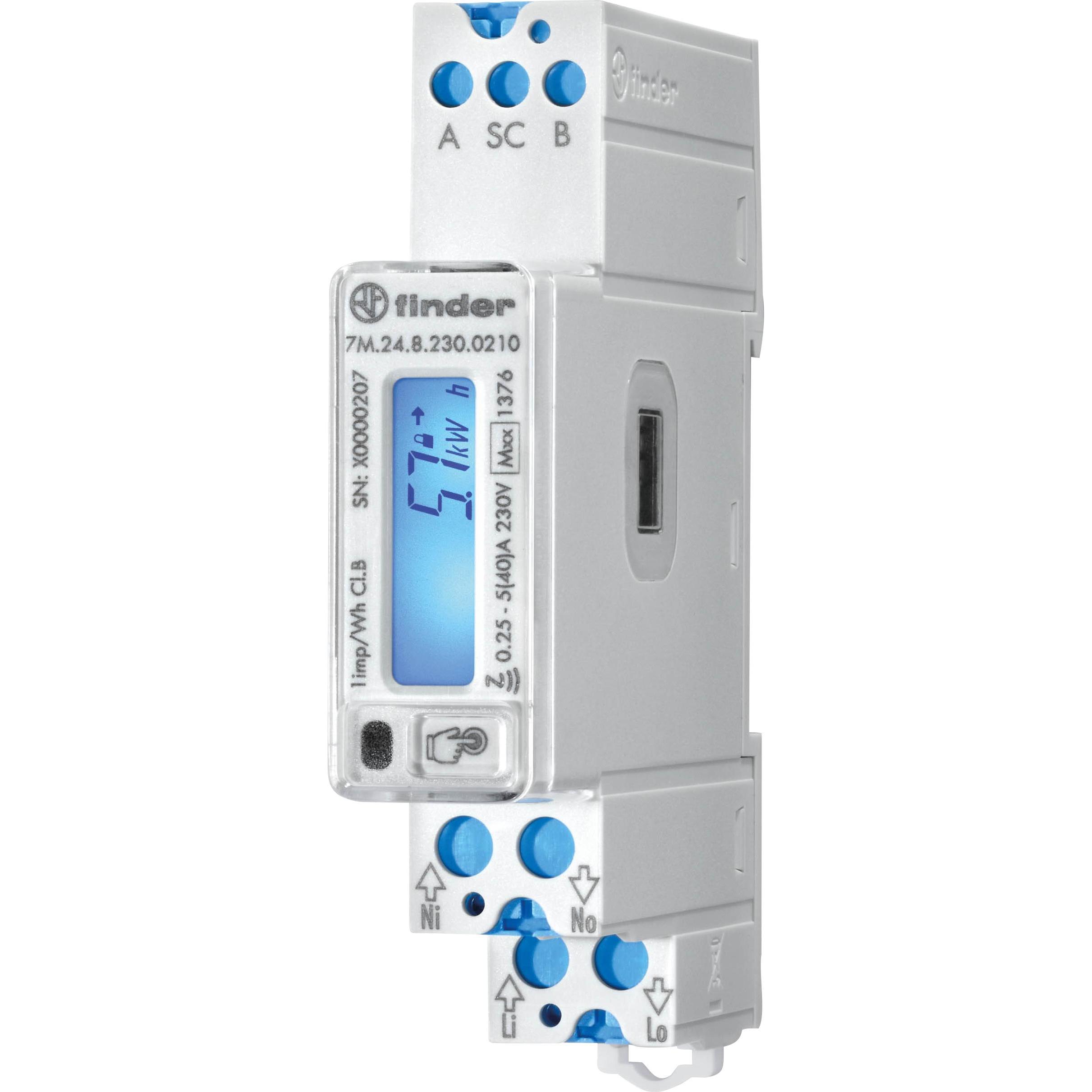 Finder, Energiemessgerät, Wechselstromzähler