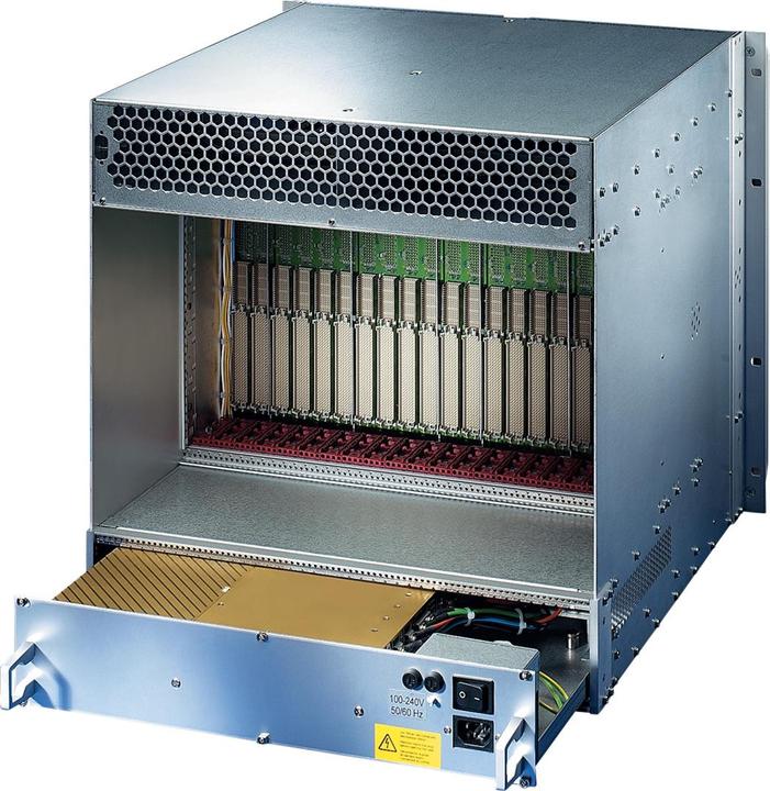 Immagine prodotto Schroff 10 U, 21 slot, con I/O posteriore - BGT 10HE 84TE 21SL VME64X V2 (10 HE, Rack da 19 pollici)