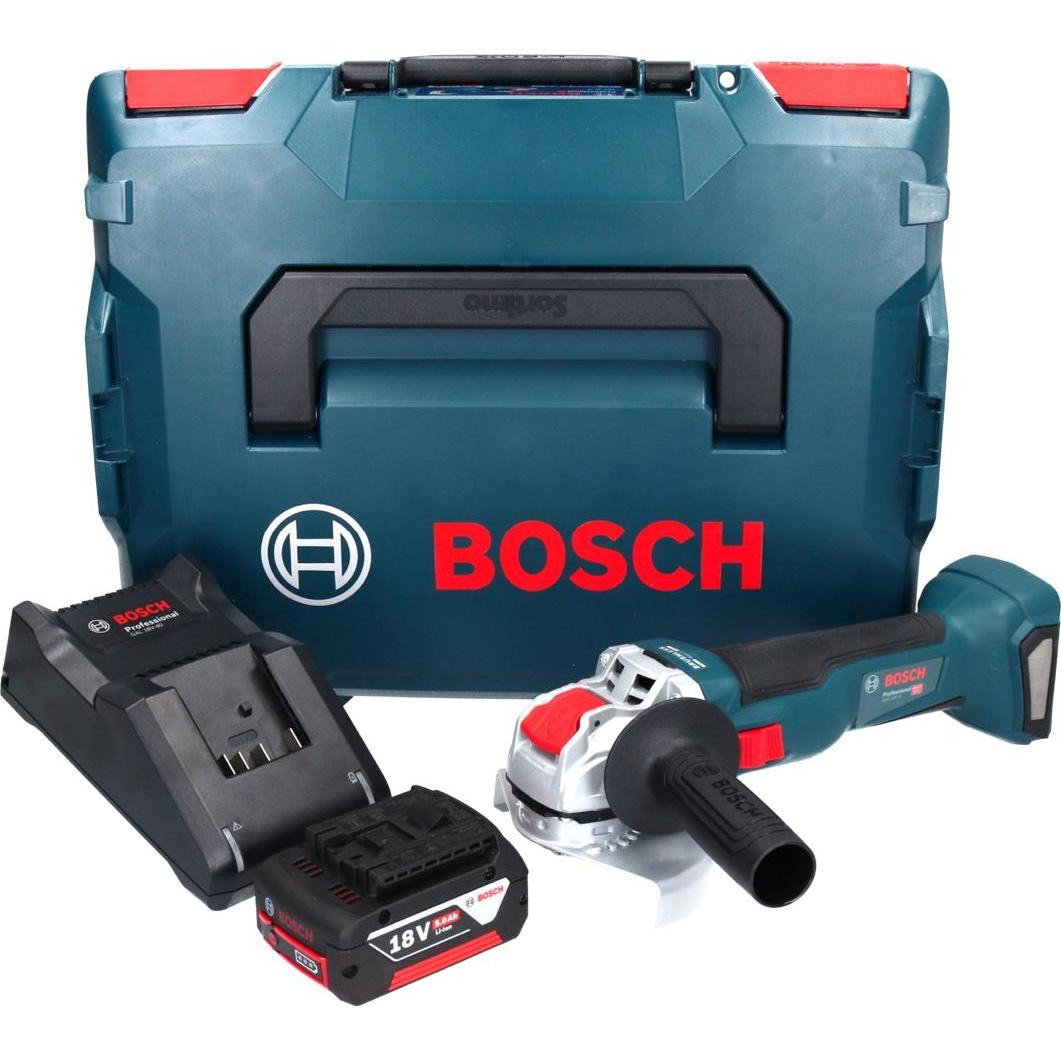 Thumbnail - Bosch Professional, Winkelschleifer, Bosch GWX 18V-10 Professional Akku Winkelschleifer 18 V 125 mm X-LOCK Brushless + 1...