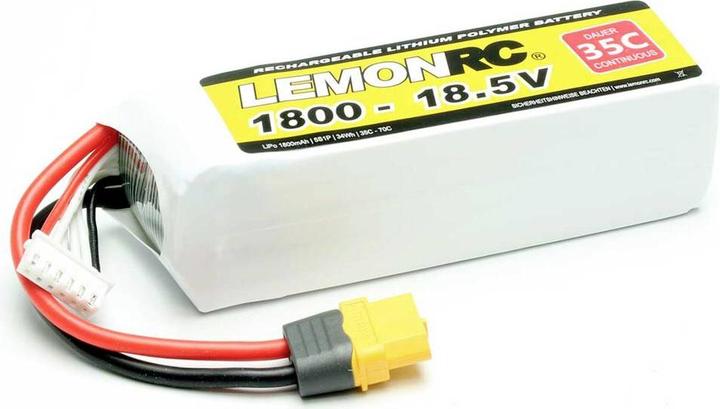 Produktbild LemonRC Modellbau-Akkupack (LiPo) (18.50 V, 1800 mAh)