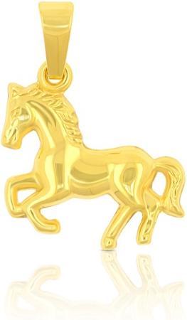Image du produit Muau Pendentif cheval en or jaune 750, 18x14mm (Or jaune 750/18K)