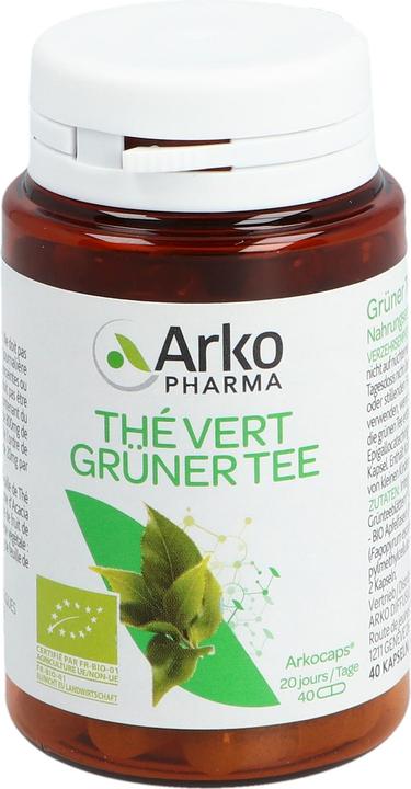 Image du produit Arkopharma Grüntee (40 pièce(s), Capsules, 40 g)