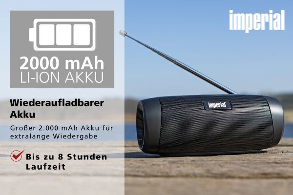 Produktbild Imperial Dabman Go (DAB+, UKW, Bluetooth)
