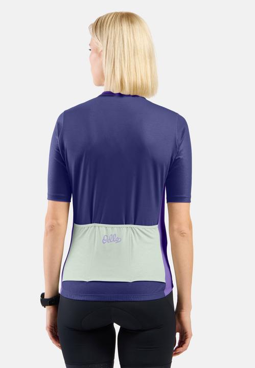 Image du produit Odlo Women's Essential Heritage Print Shirt S/S FZ (L)