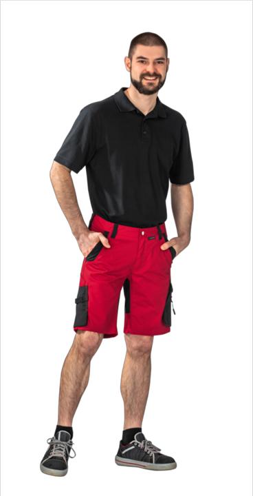 Produktbild Planam Herren Shorts rot/schwarz S M (M)