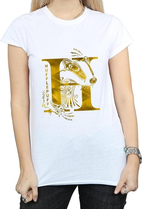 Image du produit - T-shirt HUFFLEPUFF BADGER - Femme (M)