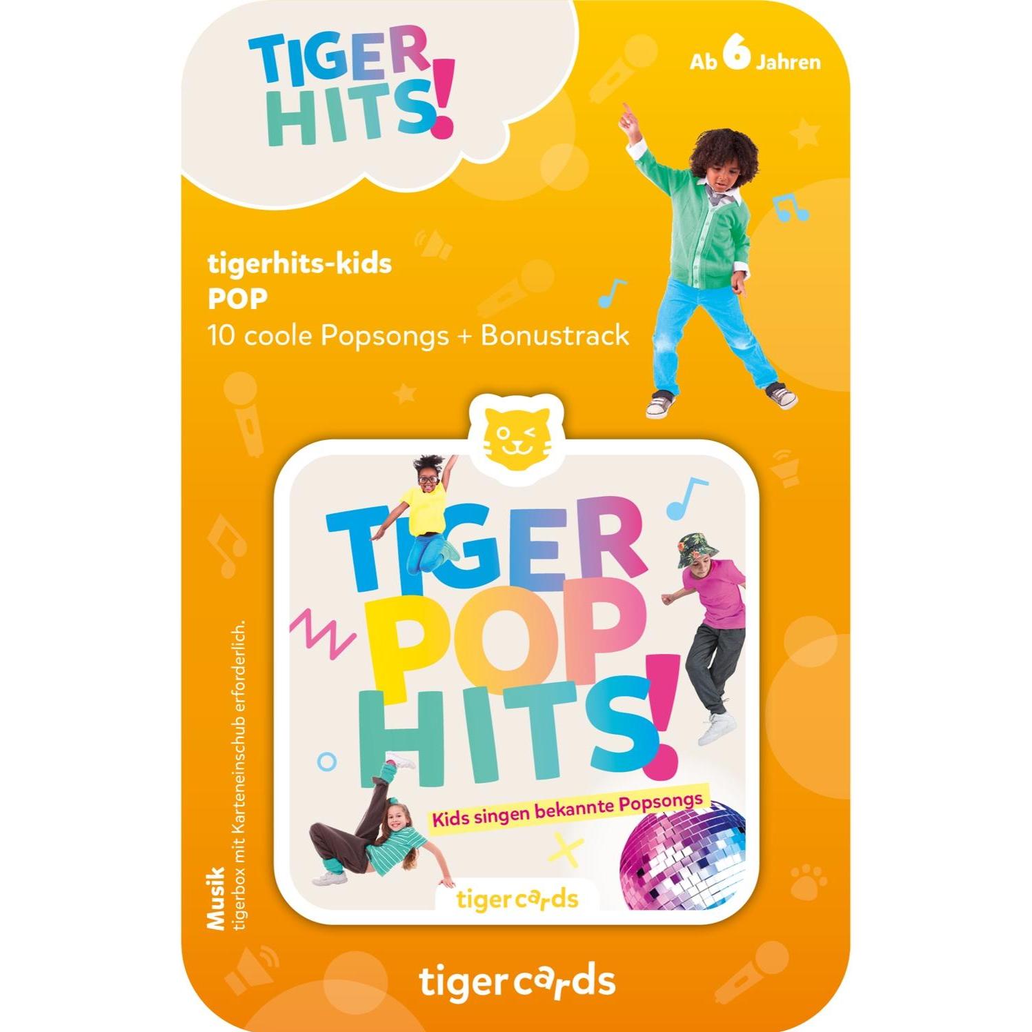 Tigermedia tigercard - tigerhits - tiger POP hits (Deutsch) (4515)