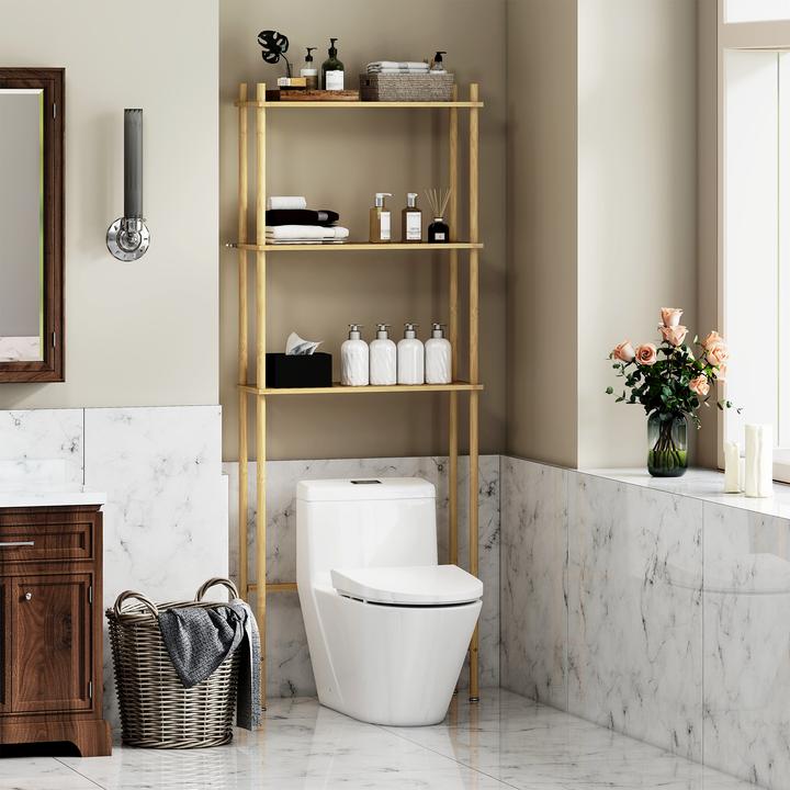 Actual product image Homcom Toilet shelf (69 x 25.5 x 181 cm)