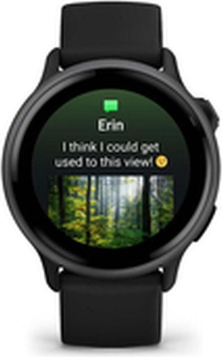 Image du produit Garmin vivoactive 6, GPS, Black/Slate, WW (42 mm, WLAN uniquement)