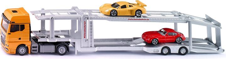 Actual product image Siku MAN car transporter