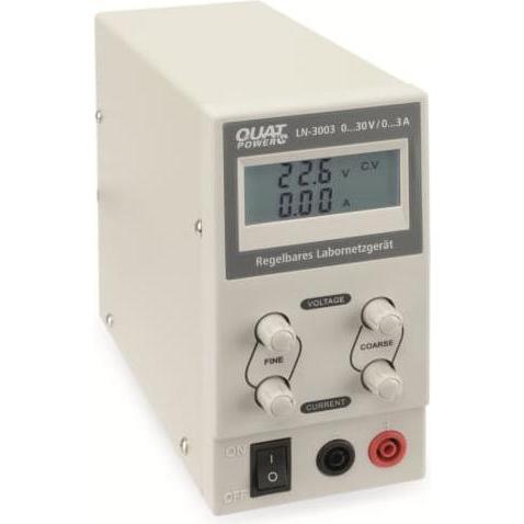QuatPower Netzgerät LN-3003, 0...30V 0...3A, LCD, Grob-/Feinregler, Labornetzgerät