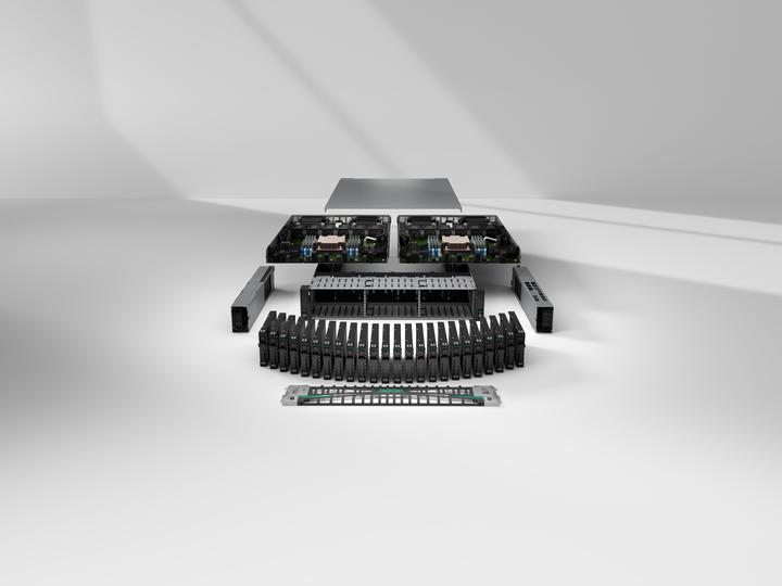 Actual product image HPE Alletra Storage MP 256GB 16-core Block Controller Node (Fibre Channel)