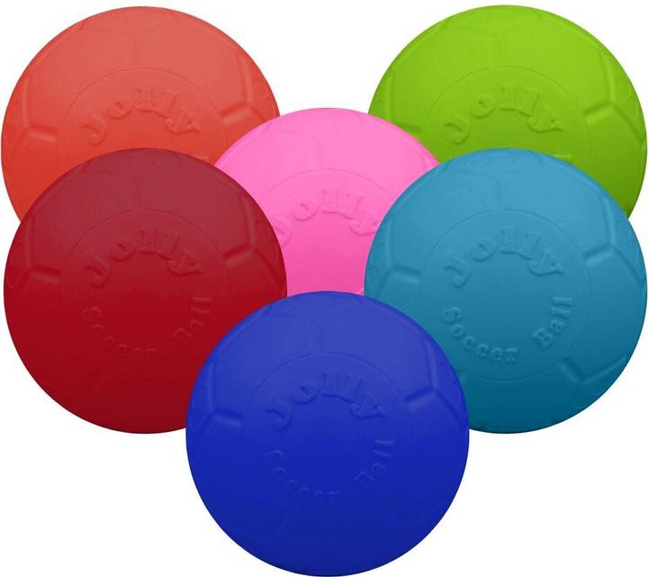 Jolly Pets Jolly Soccer Ball Orange L (20 cm) (Palla giocattolo per cani)