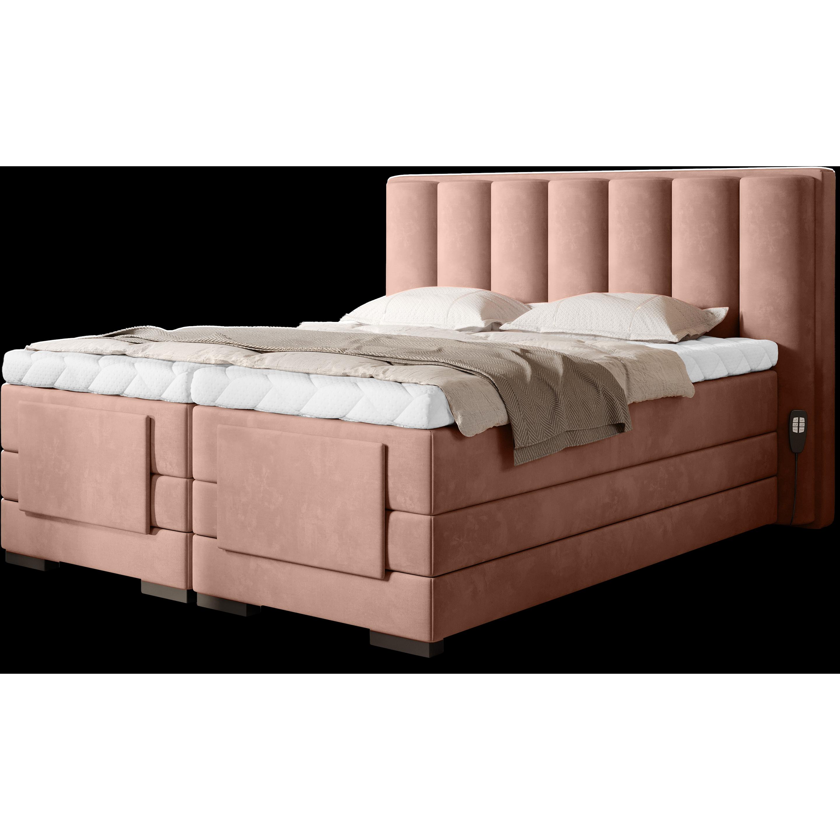 ELTAP, Boxspringbett, Veros (140 x 200 cm)