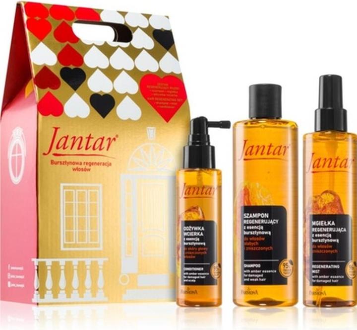Image du produit Farmona Set régénérant pour cheveux Jantar (Kit de soins capillaires)