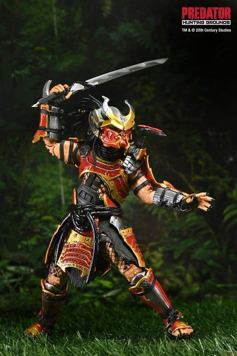 Produktbild Neca Predator: Hunting Grounds Actionfigur Ultimate Samurai Predator 17 cm